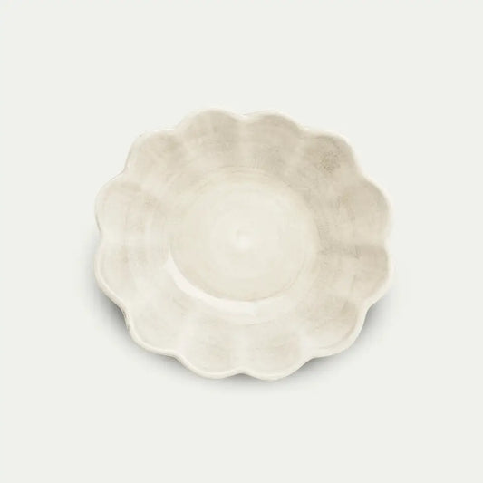 MATEUS Oyster Bowl 18x16cm/40cl Sand