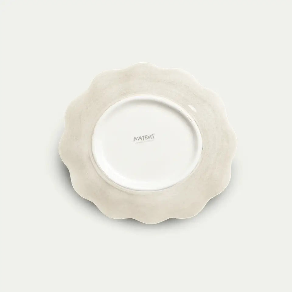 MATEUS Oyster Bowl 18x16cm/40cl Sand