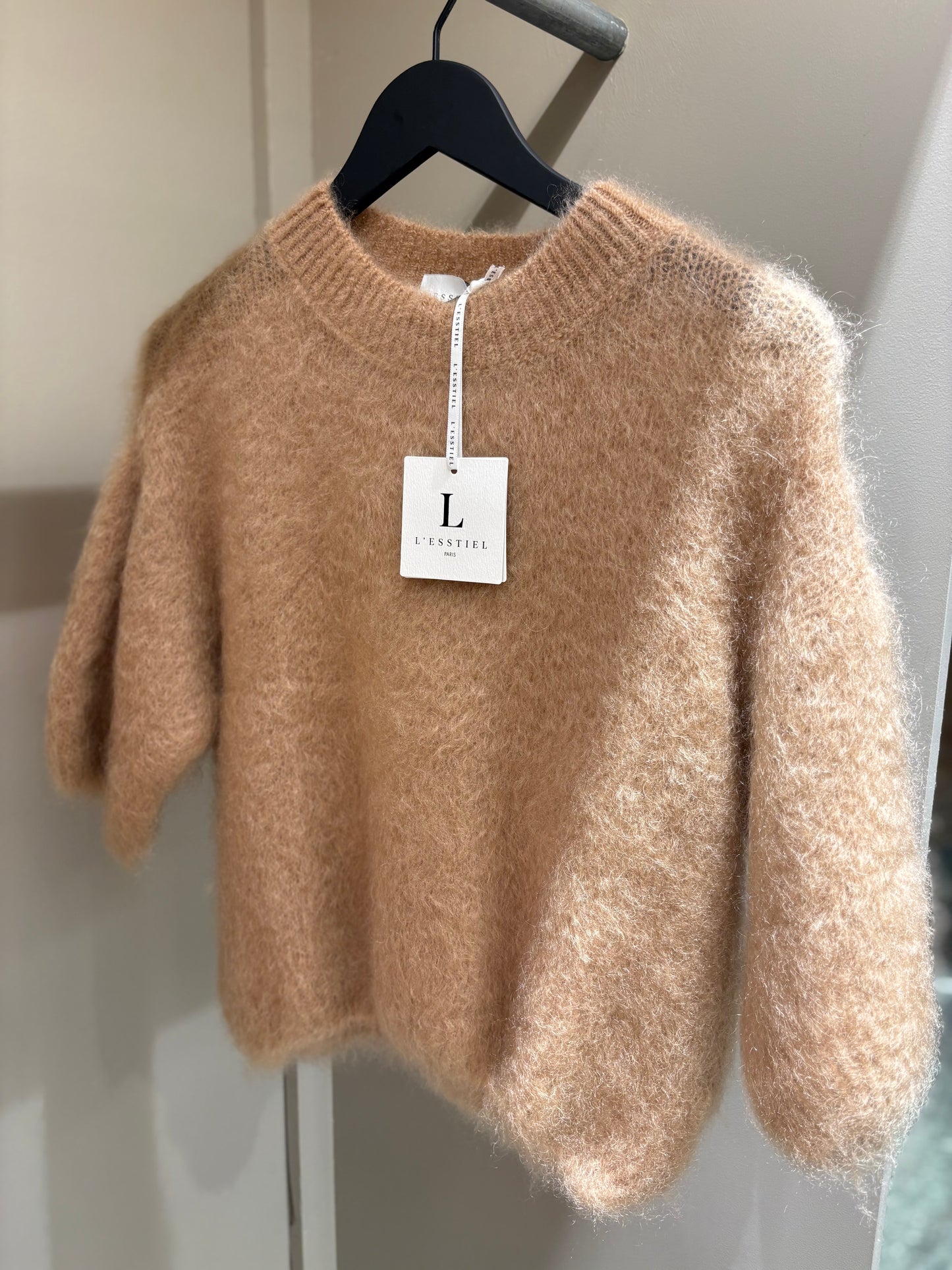 From Paris With Love Mohair T-shirt - Camel