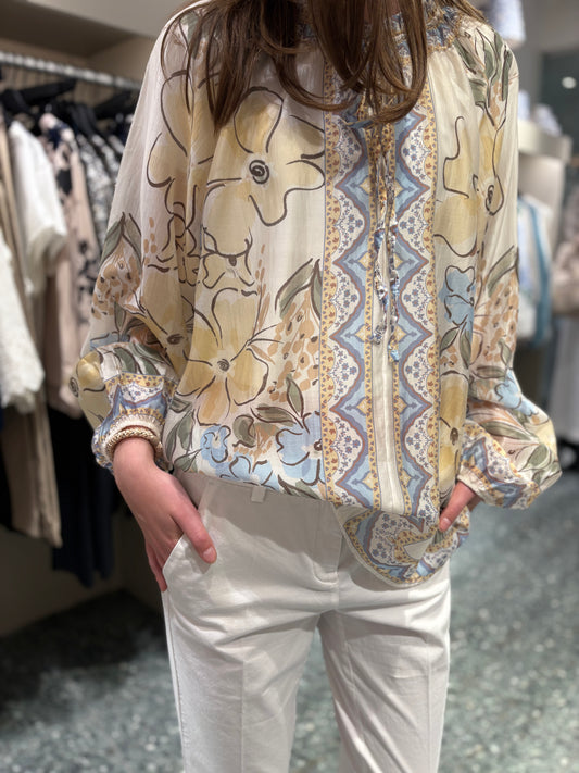 From Paris With Love bluse - gul