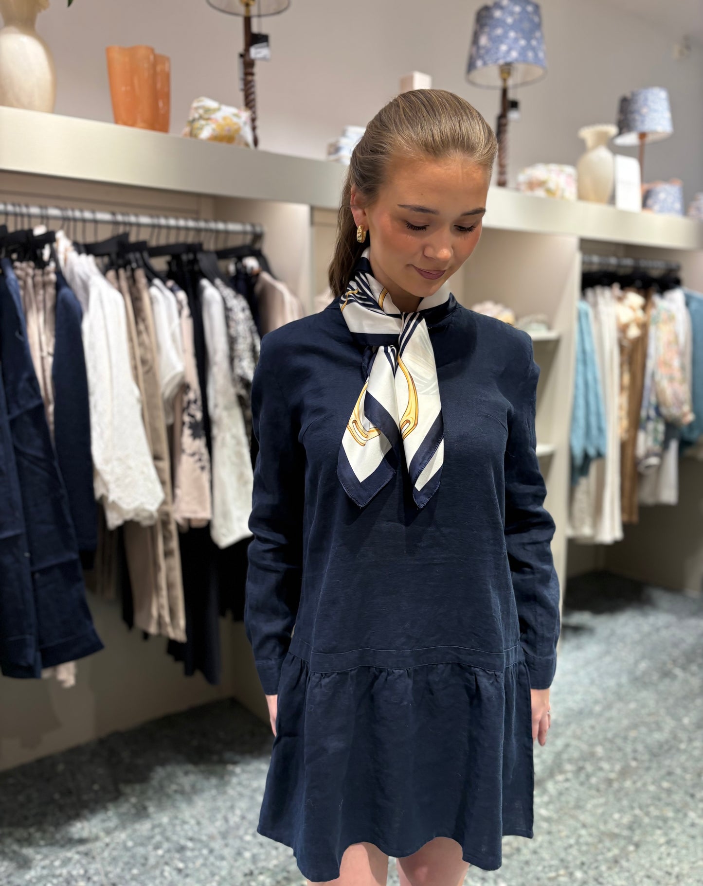 Close To My Heart - Lia dress navy