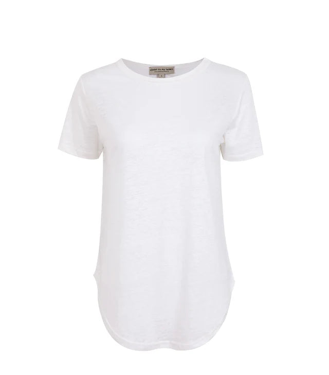 Close To My Heart - Leslie lin t-shirt hvit