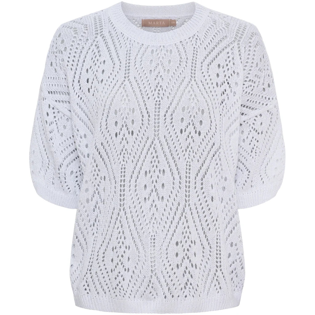 Marta Vina Knit, Hvit