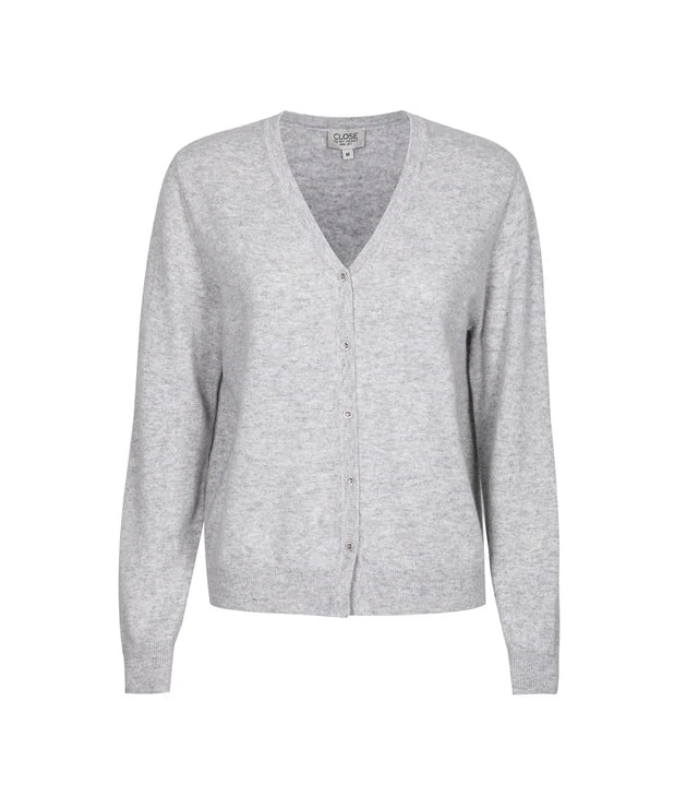 CLOSE TO MY HEART Ruby Cardigan, Mist grey melange