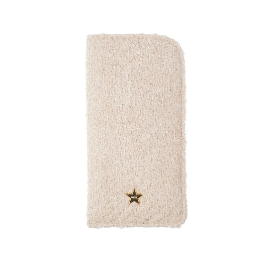DARK Tweed Eyewear Case, Sand