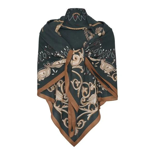 Ane Mone, Classy Scarf, Bottle Green