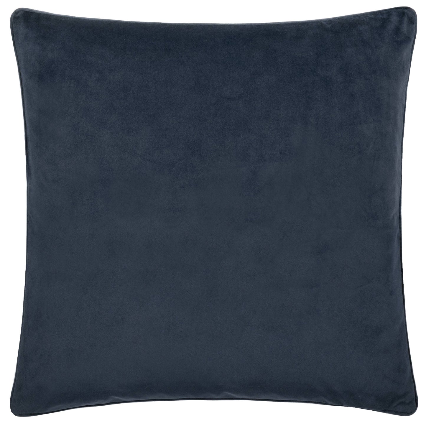 Strawberry Thief Piped Jacquard Cushion Indigo: Indigo / Cover Only / 55 x 55