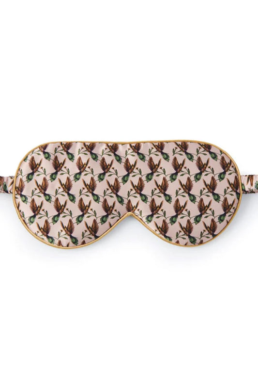 FAN PALM Sleeping Eye Mask, Rose Hummingbird