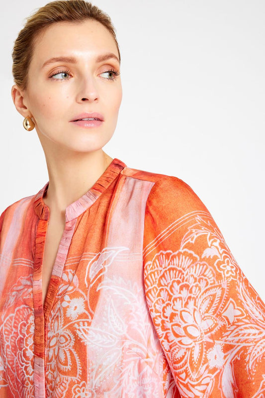 GUSTAV Anika Bluse, Orange tulio