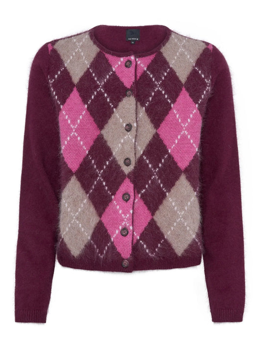 Ane Mone Heaven Cardigan Wine