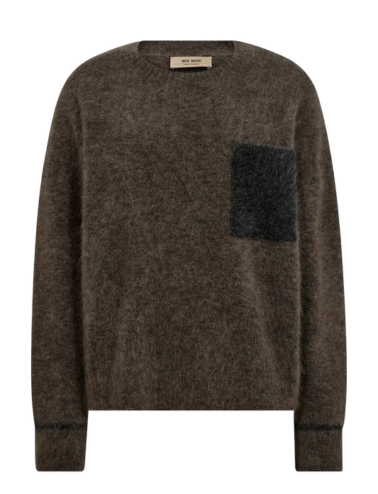 MOS MOSH Alila Mohair Knit, Falcon