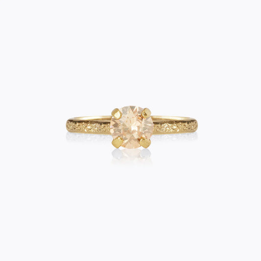 CAROLINE SVEDBOM Natti ring gold, Golden shadow