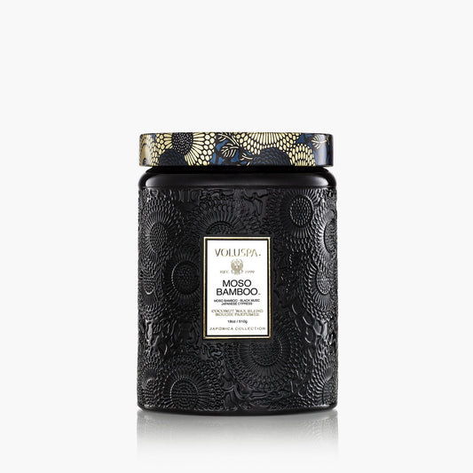 Voluspa Moso Bamboo Large Jar Candle